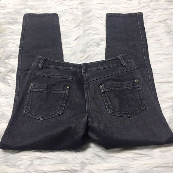 Tristan Black Straight Leg Jeans Size 4 - Picture 3 of 7